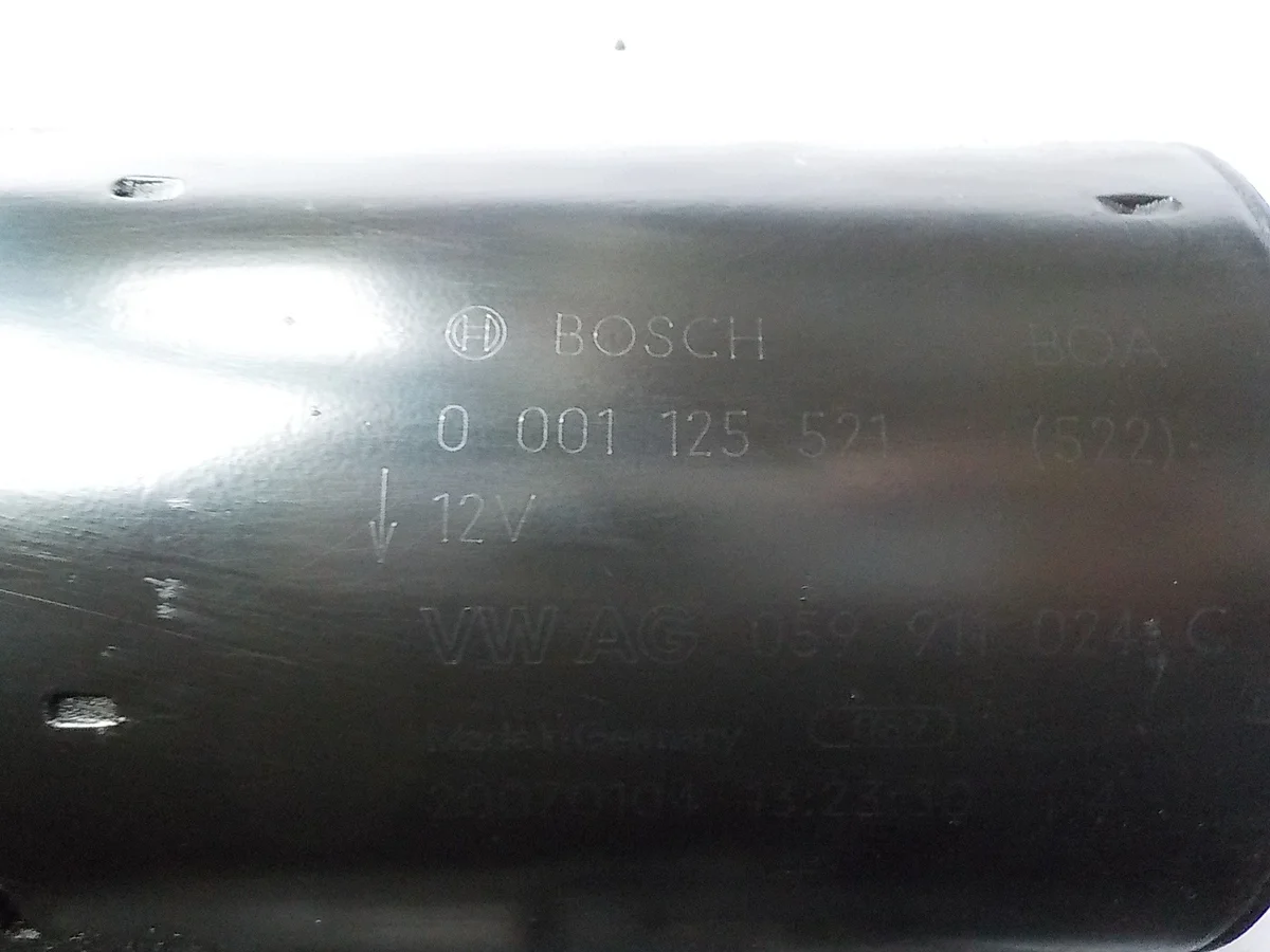 Audi Q7 4L 3.0 TDI Motor de Arranque Usado image 3