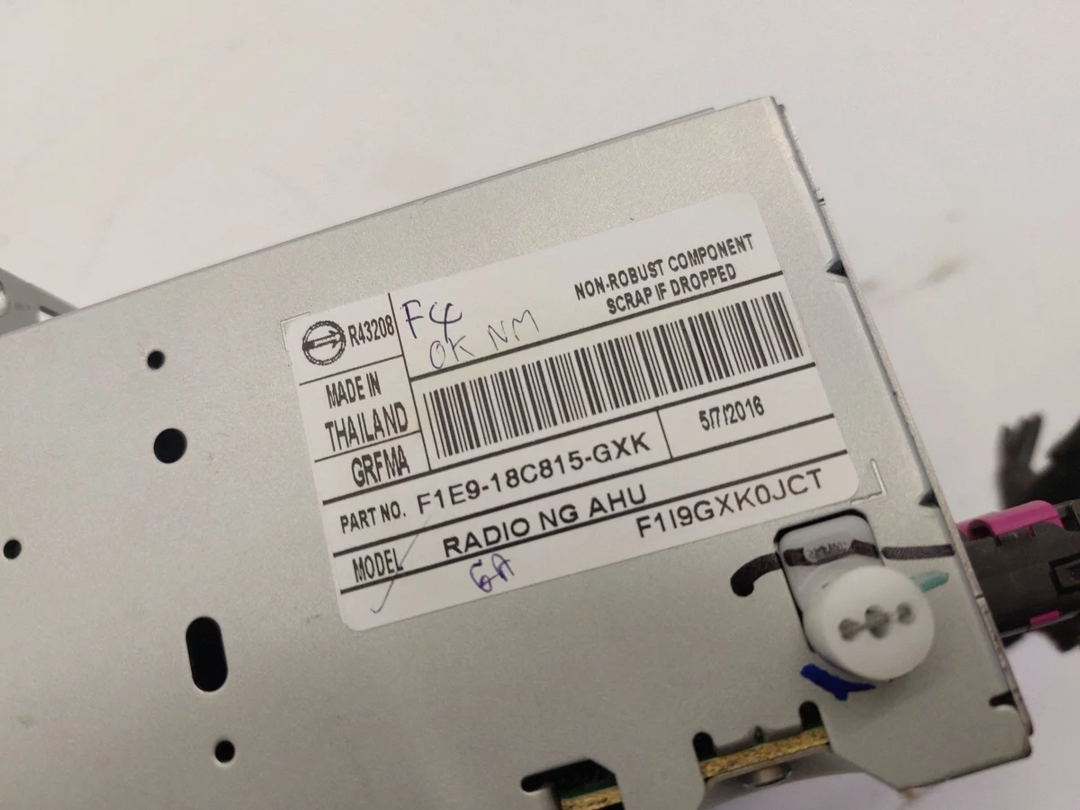Ford EcoSport MK2 Radio Navigation Module image 5