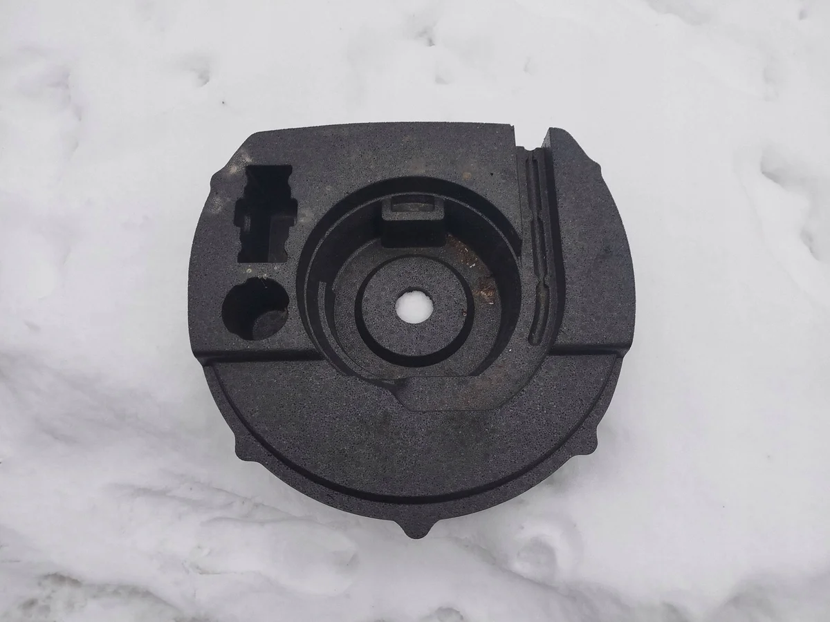 Nissan Qashqai +2 J10 Styropor Kofferraum Einsatz