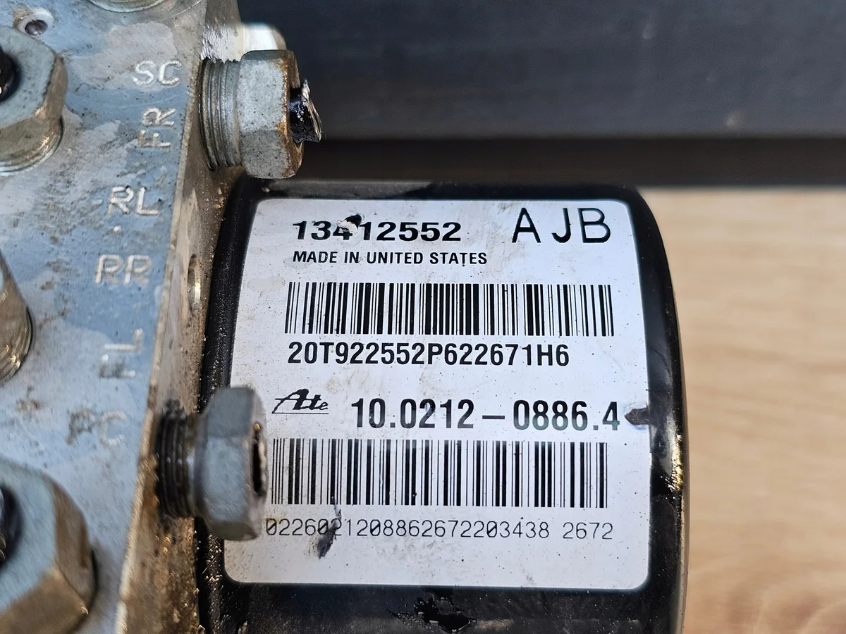 Pompe ABS Opel Astra J Zafira C 13412552 image 7