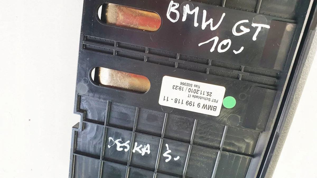 BMW 5 GT Gran Turismo F07 91991180 Gaveta image 6