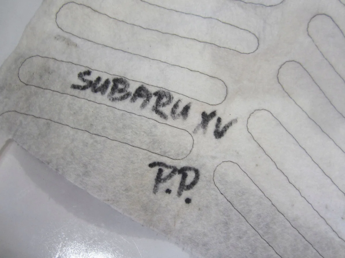 Sitzheizung Matte Rechts Vorne Subaru XV I COE6504 image 10