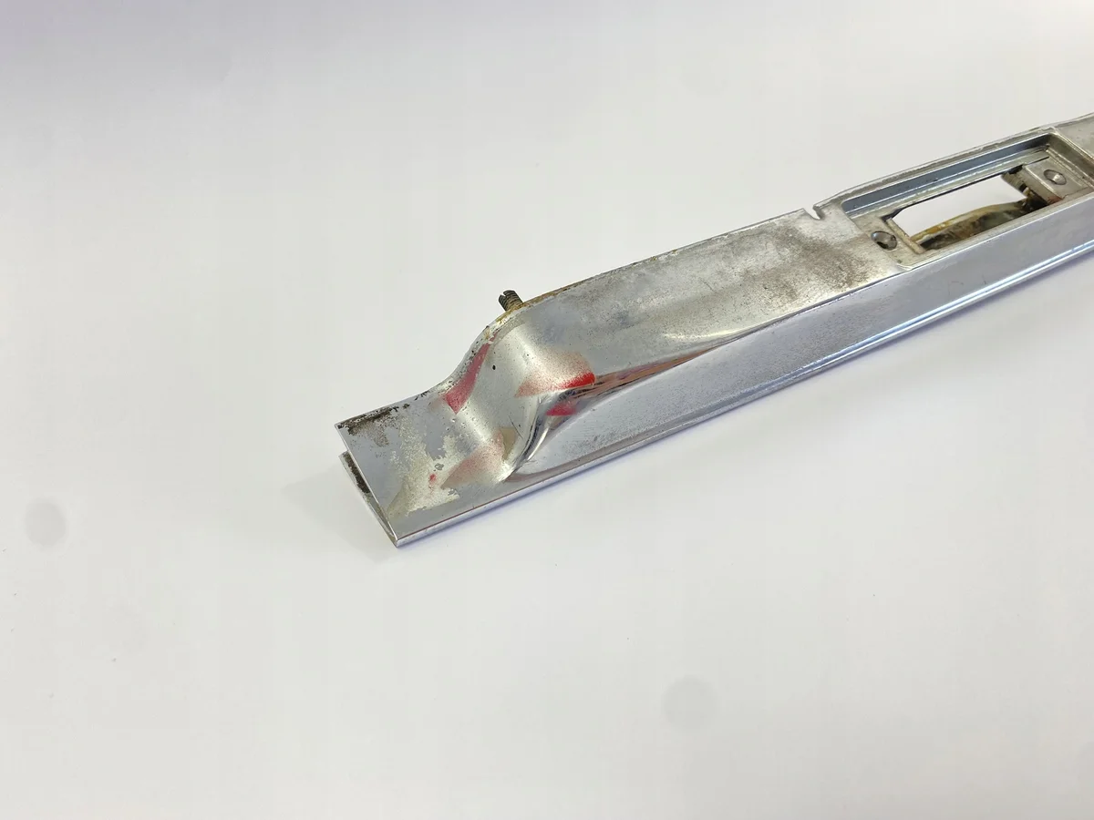 Chromleiste Heckklappe Mercedes R107 SL image 7