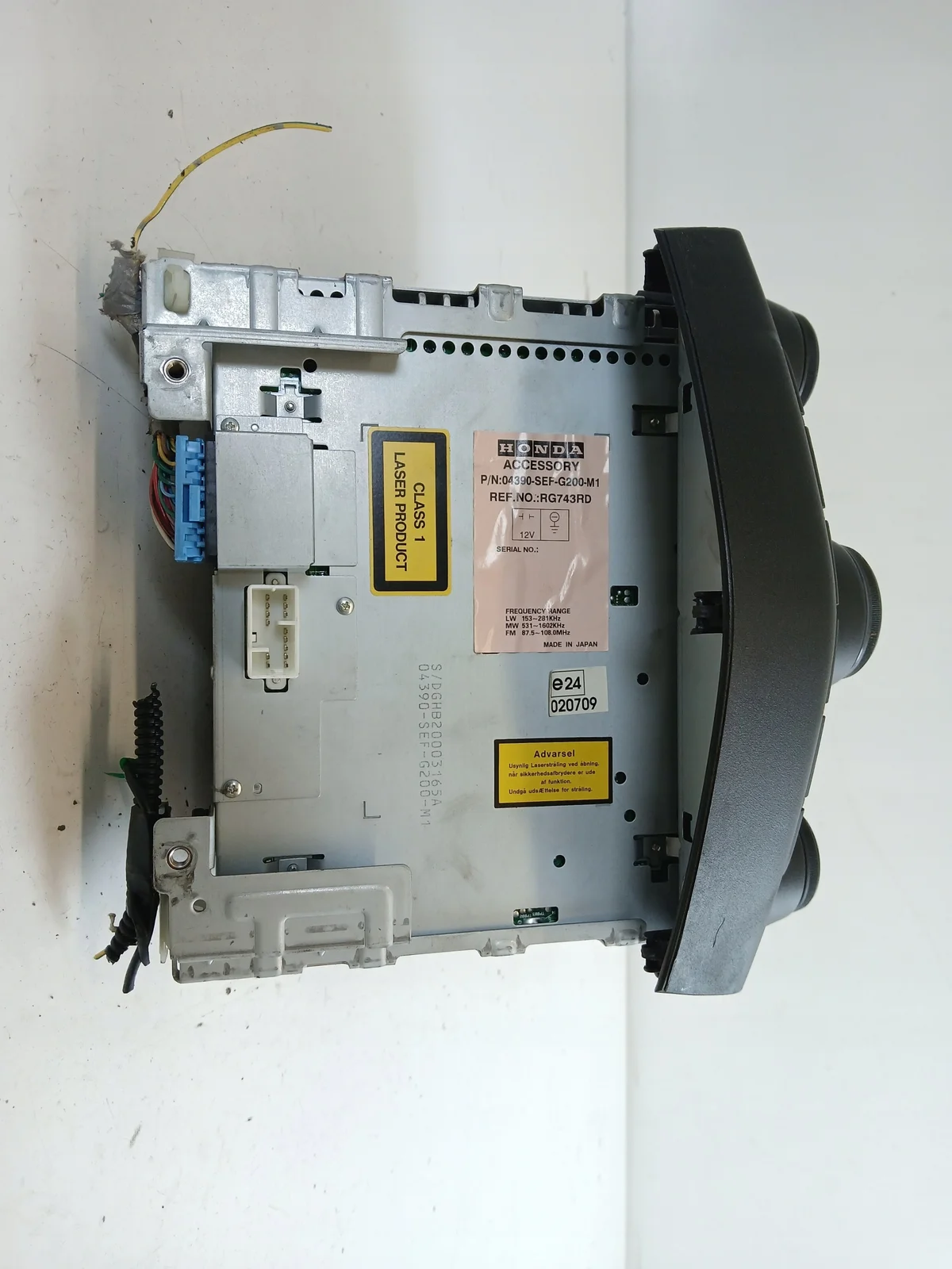Honda Accord VII Klimaanlage Panel Gebraucht image 5