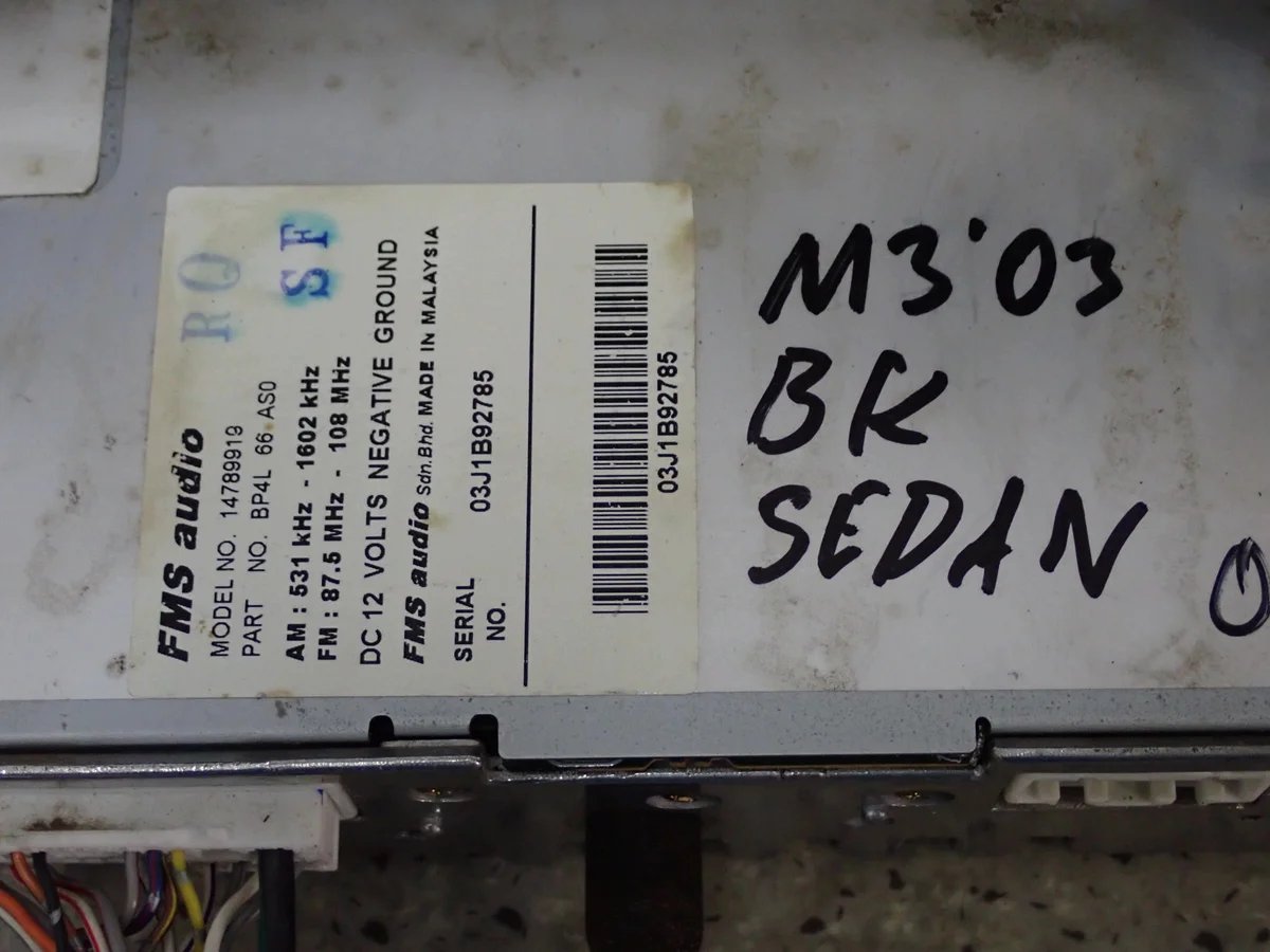 Radio CD-speler Mazda 3 BK (2003-2005) image 4
