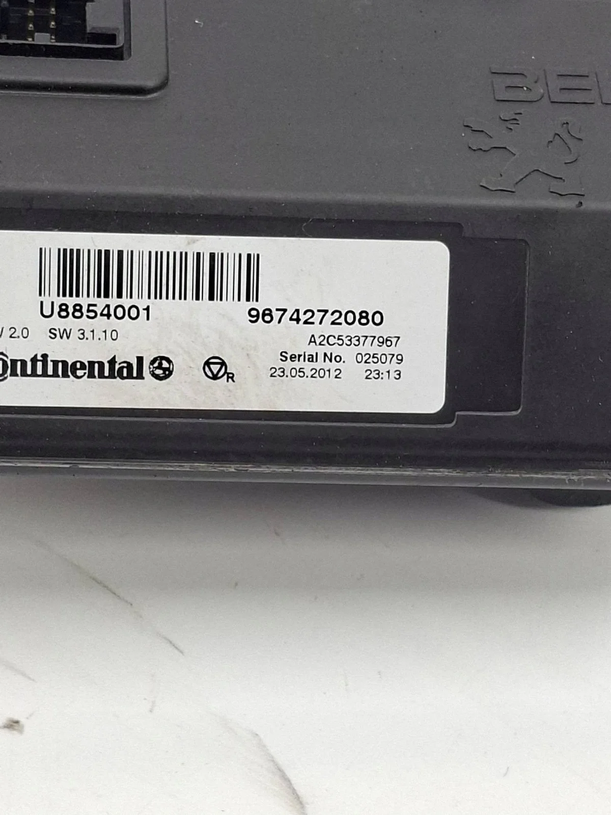 Citroen OE 9674272080 Used Part image 6