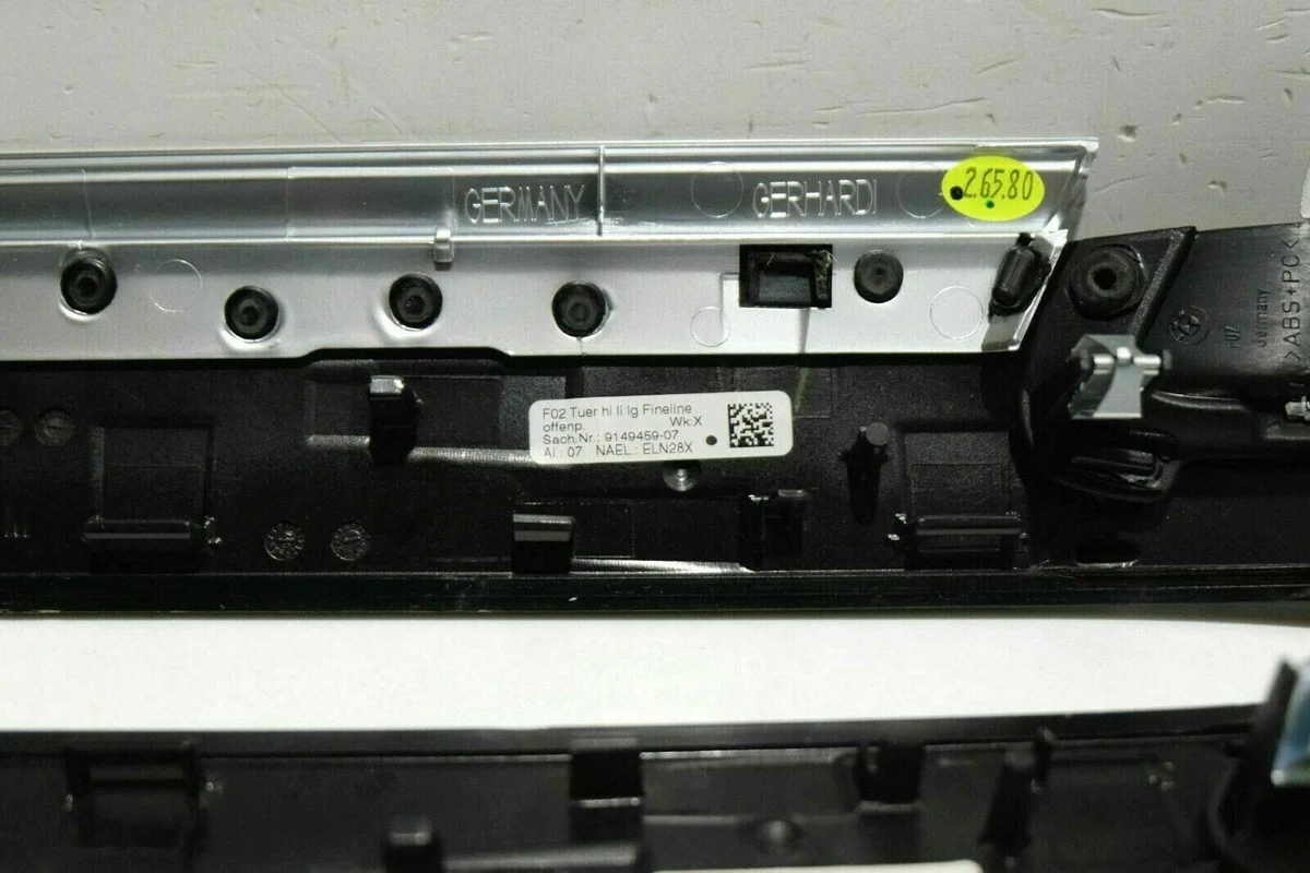 Moldura Console Central BMW 7 F01 F02 9149460 image 8