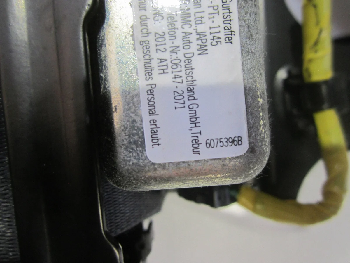 Höger framsätesbälte Mitsubishi ASX I COE6512 image 7