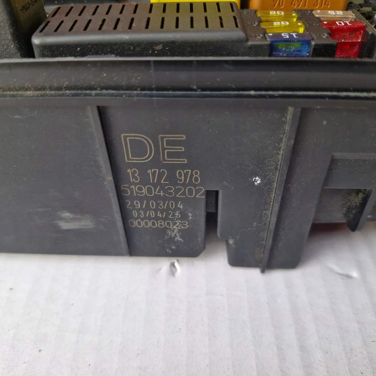Säkringsbox Opel Signum 13172978 DE image 4