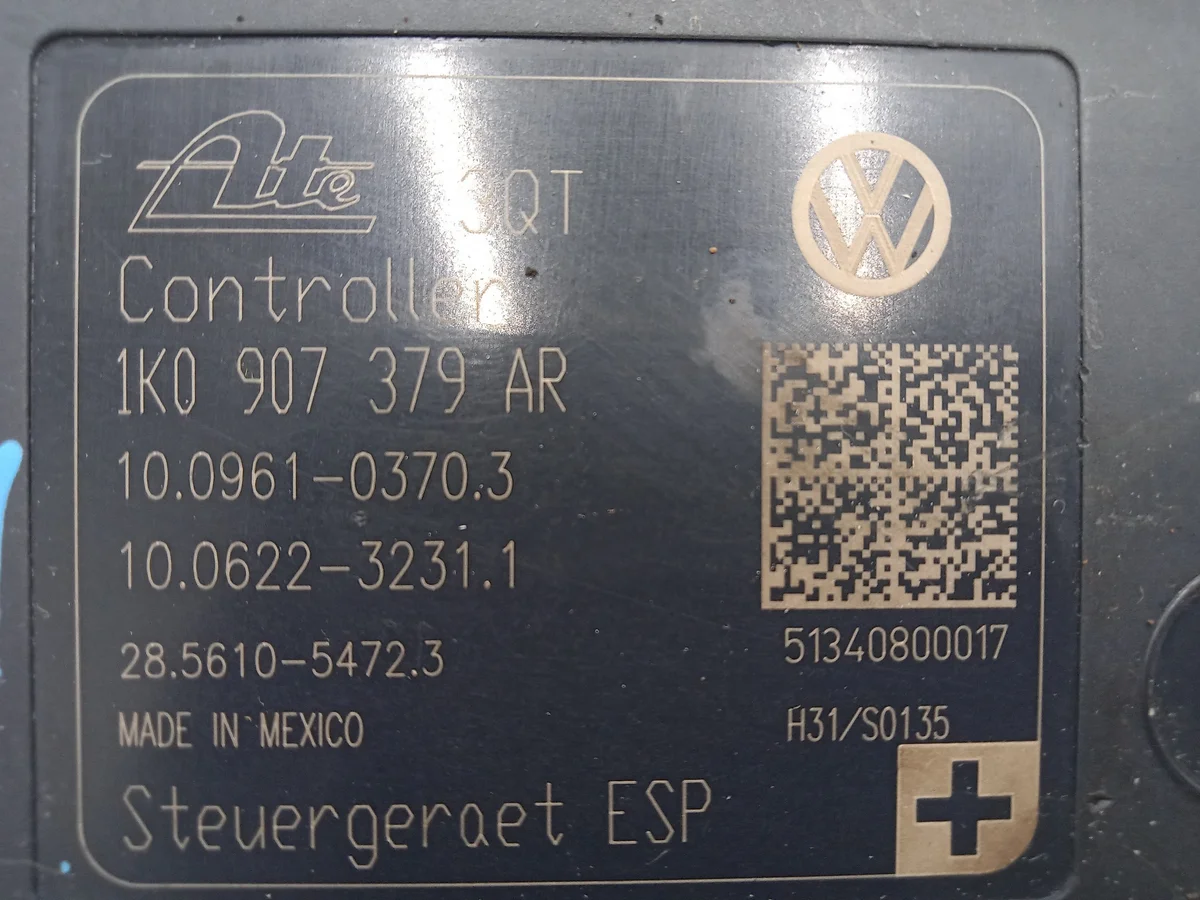 ABS Pumpe VW Seat Audi Skoda 1K0907379AR image 3