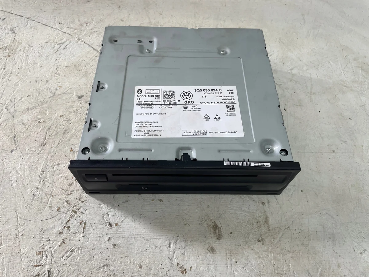 Lecteur Navigation VW Golf VII 3Q0035824C