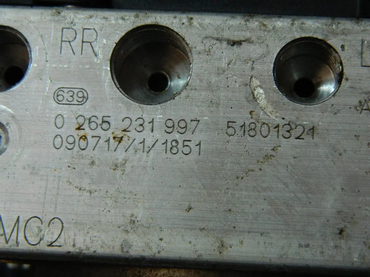 Bomba ABS Bosch 0265800662 Fiat Qubo image 9