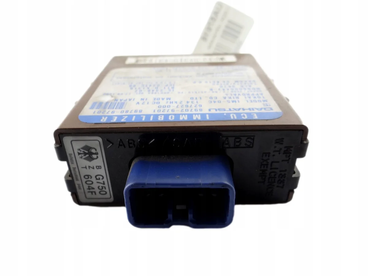 Módulo Inmovilizador Daihatsu Cuore 89702-97201 image 3
