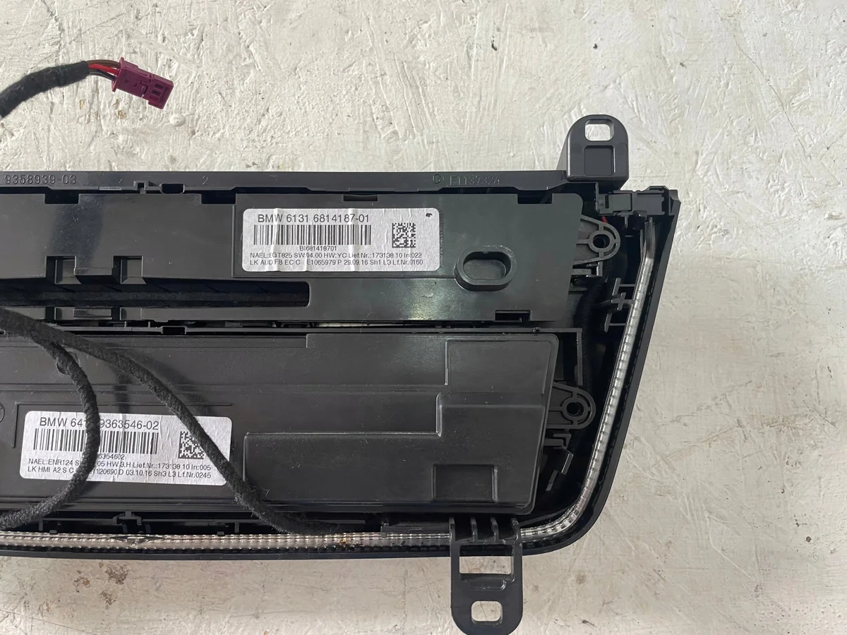 BMW F30 Klimapanel LCI 6814187 thumbnail 9