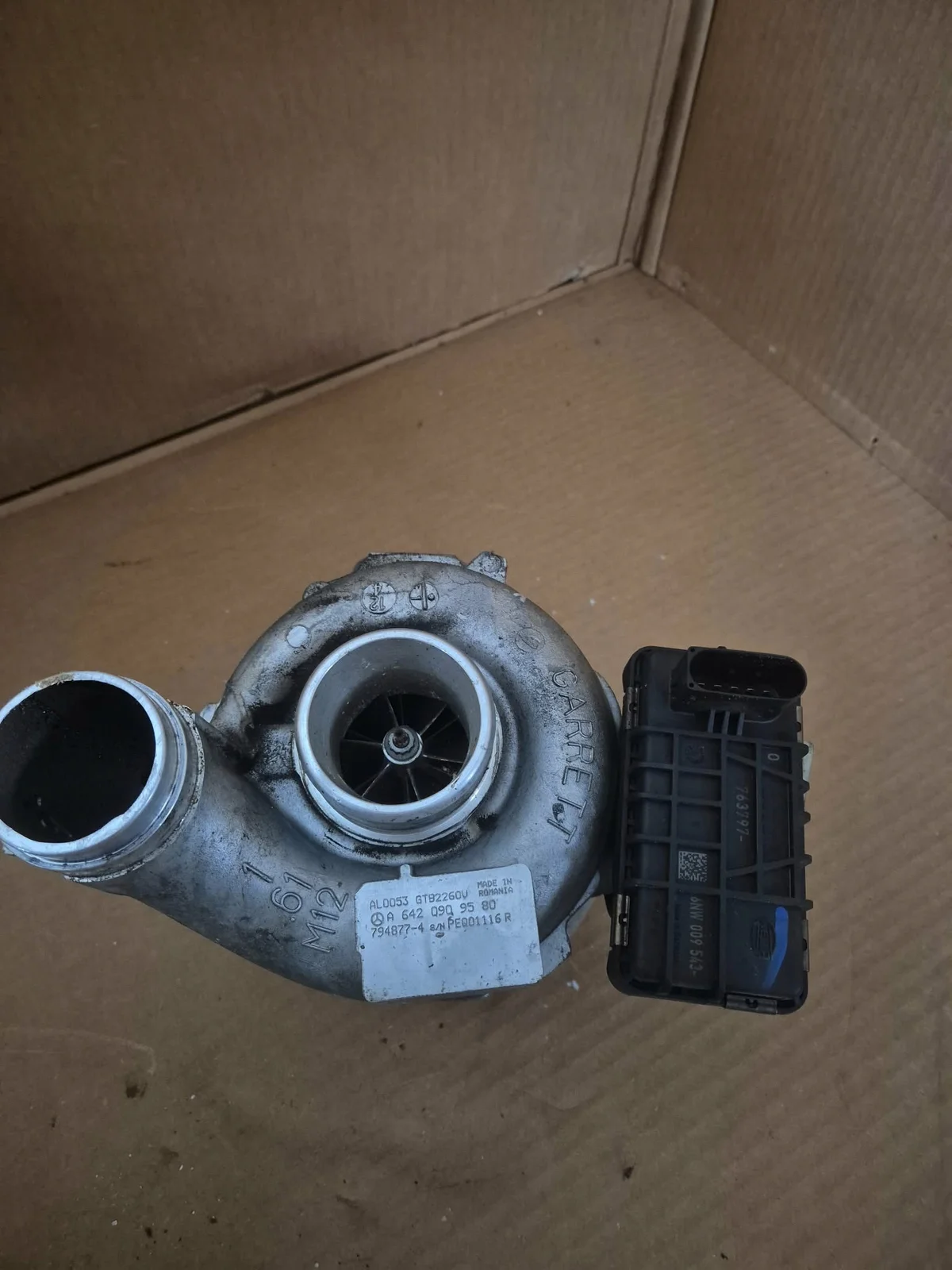 Turbocompressor Mercedes 3.0 OE 794877 GTB2260V thumbnail 4