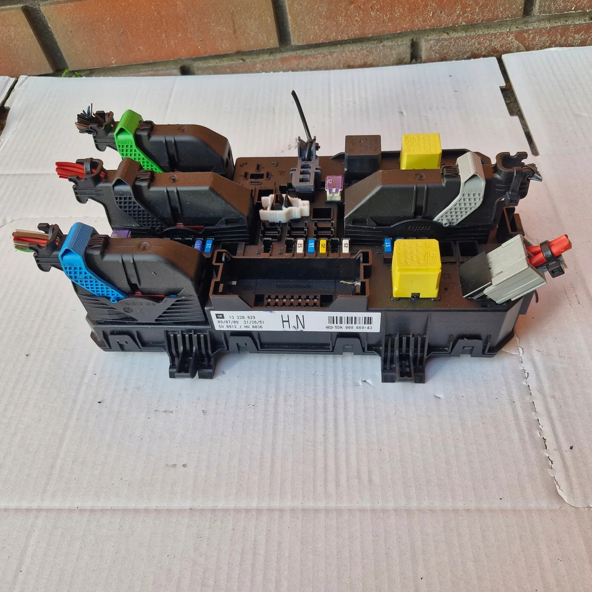 Module BSI Opel Zafira B 12440964 image 3