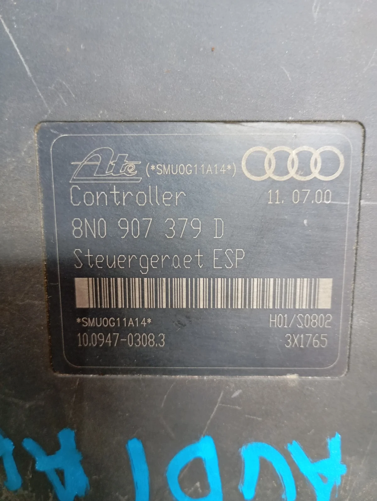 Bomba ABS Audi TT 8N 1998-2006 8N0907379 image 9
