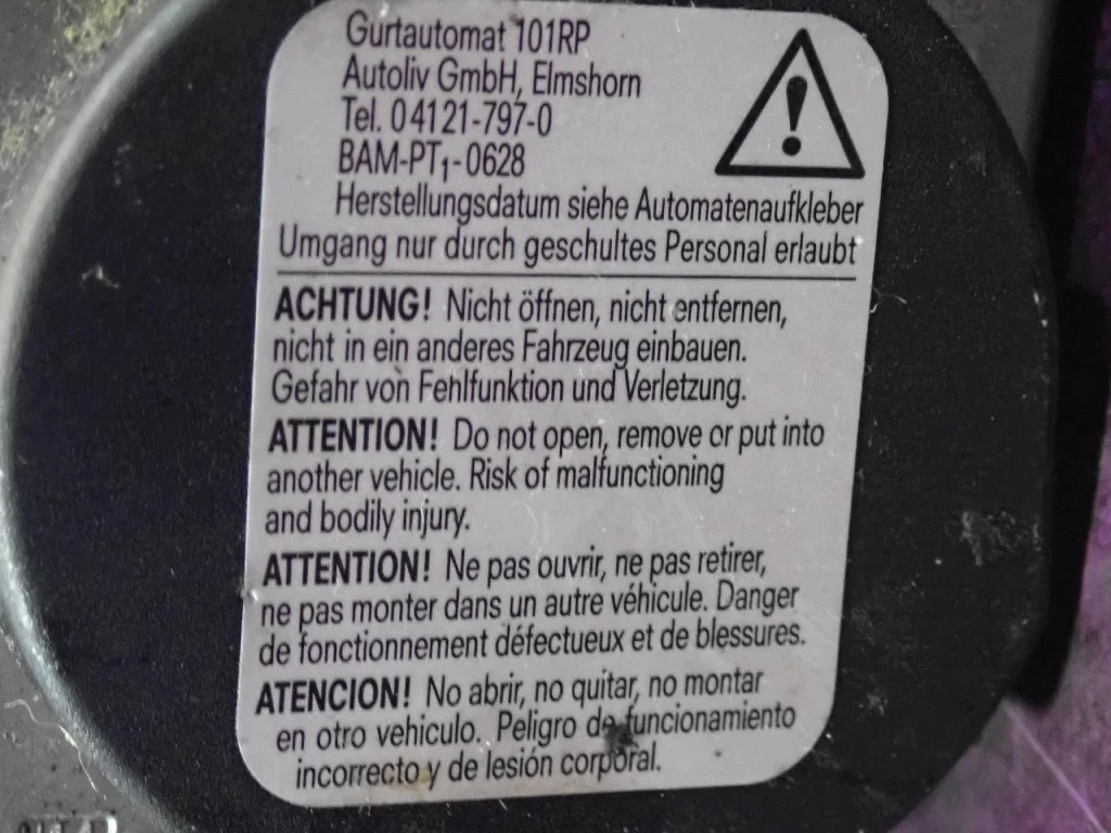 Sicherheitsgurt vorne links Mitsubishi Colt VI image 5