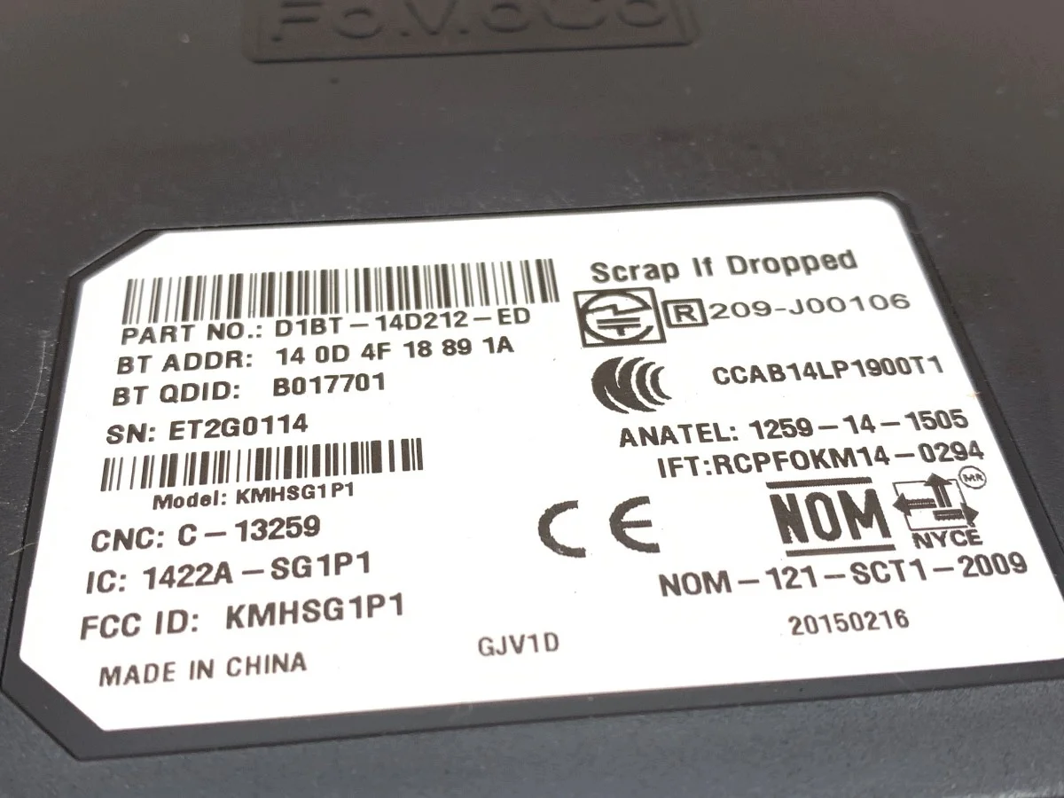 Comfort Module Ford Fiesta MK7 Gebruikt image 3