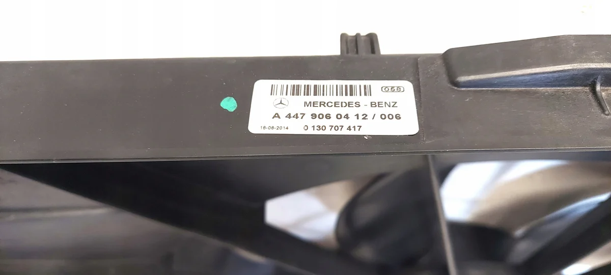 Ventilateur Mercedes W447 Vito V-Class A4479060412 image 6