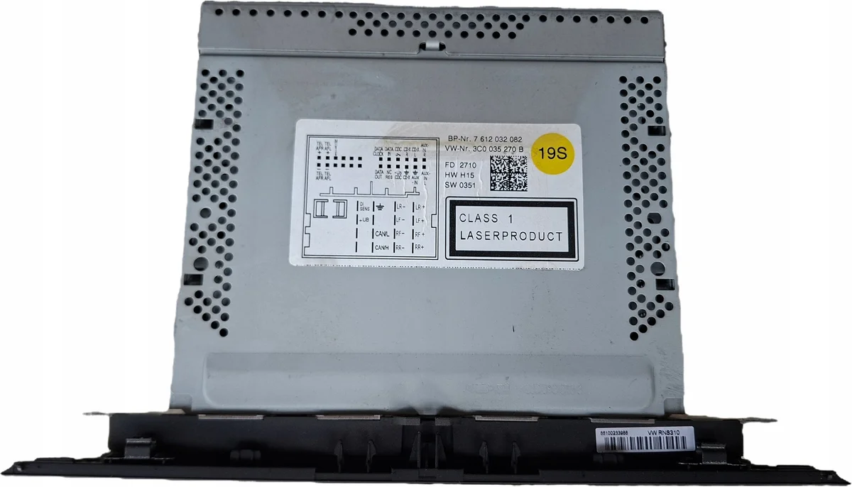 Radio VW Golf VI 3C0035270B Navigation gebraucht image 4