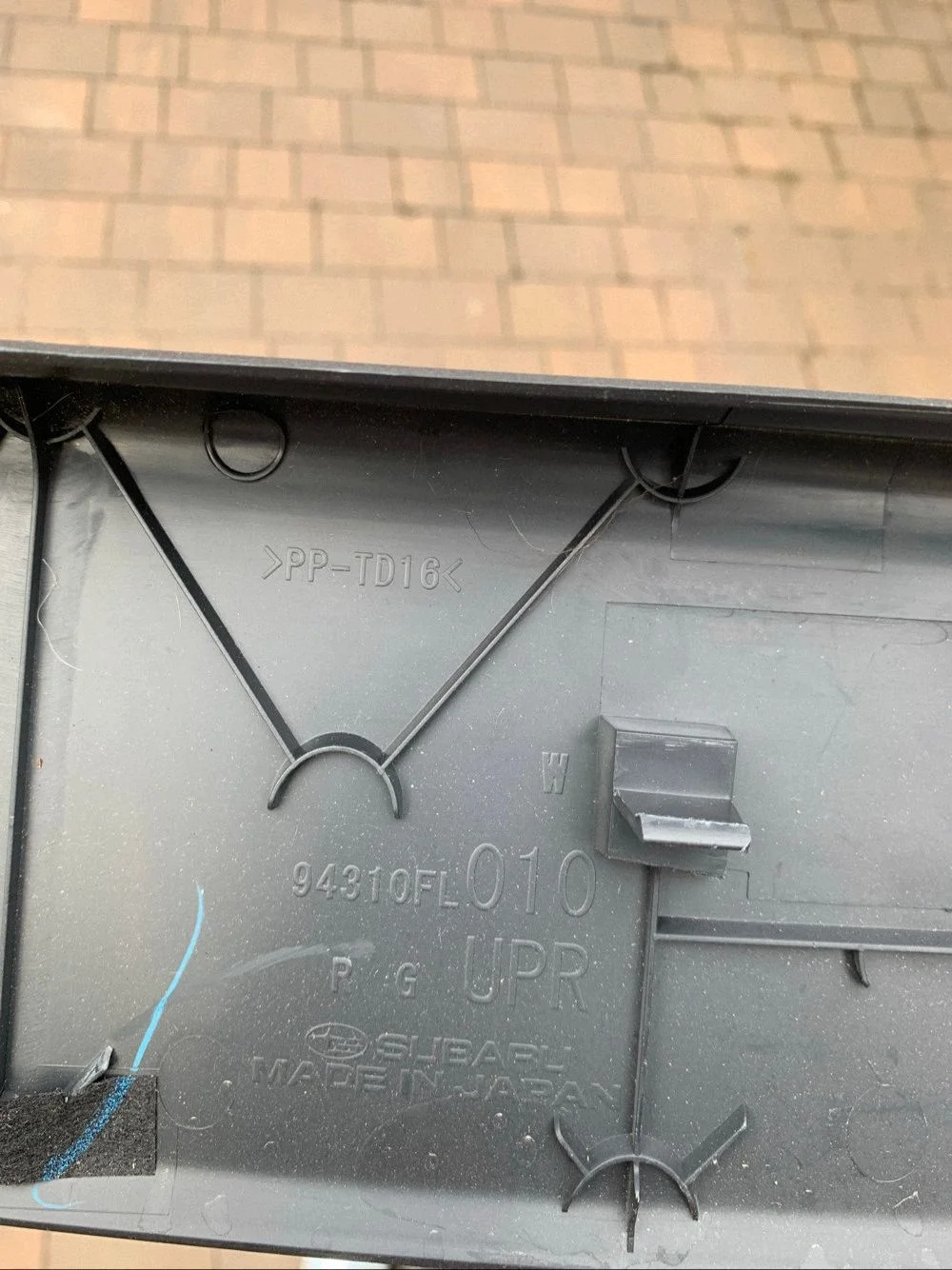 Subaru XV II 2019 Heckklappenverkleidung OE image 8