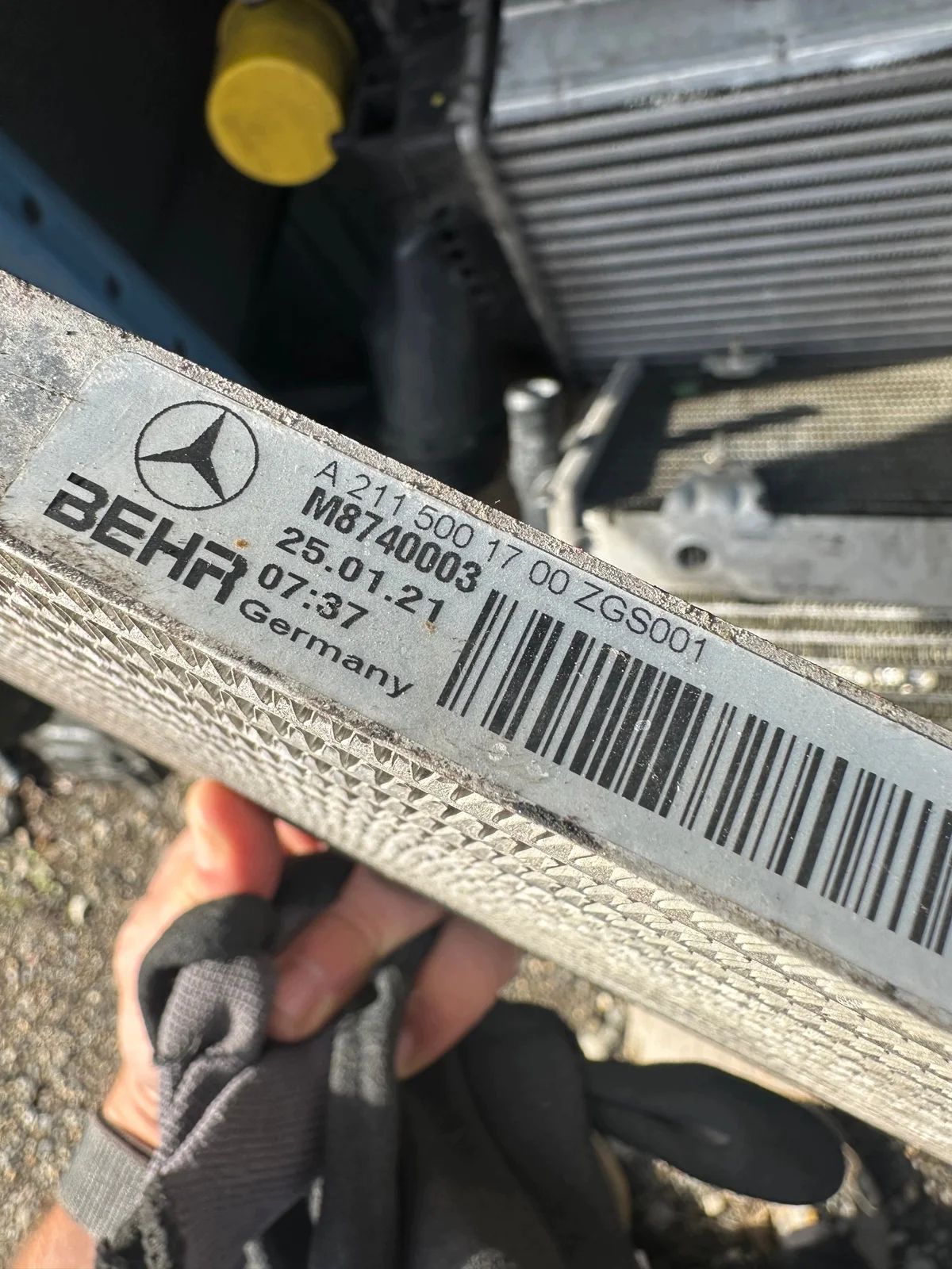 Kühler Öl Mercedes Sprinter W906 W907 W910 image 6
