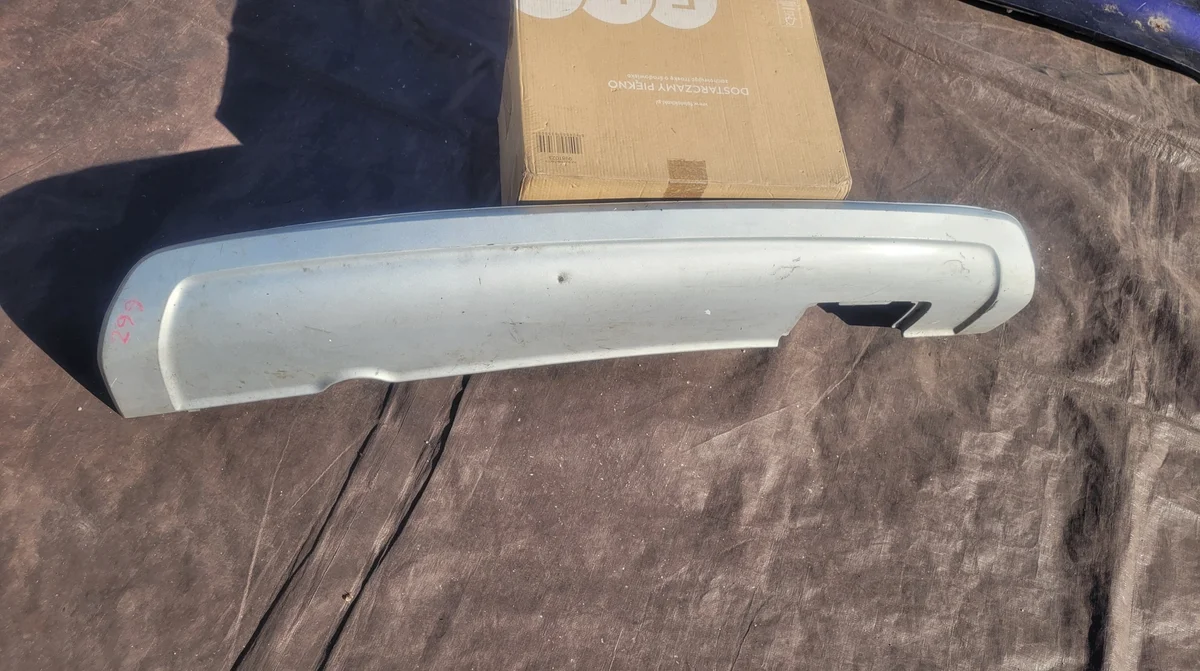 VW Polo V Cross Spoiler Bakre Diffusor