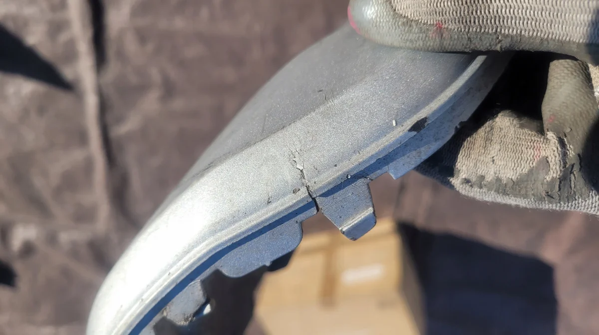 Spoiler Difusor VW Polo V Cross Usado image 10