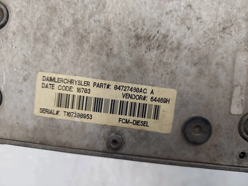 Sicherungskasten Chrysler 04727480AC 04727458AC image 3