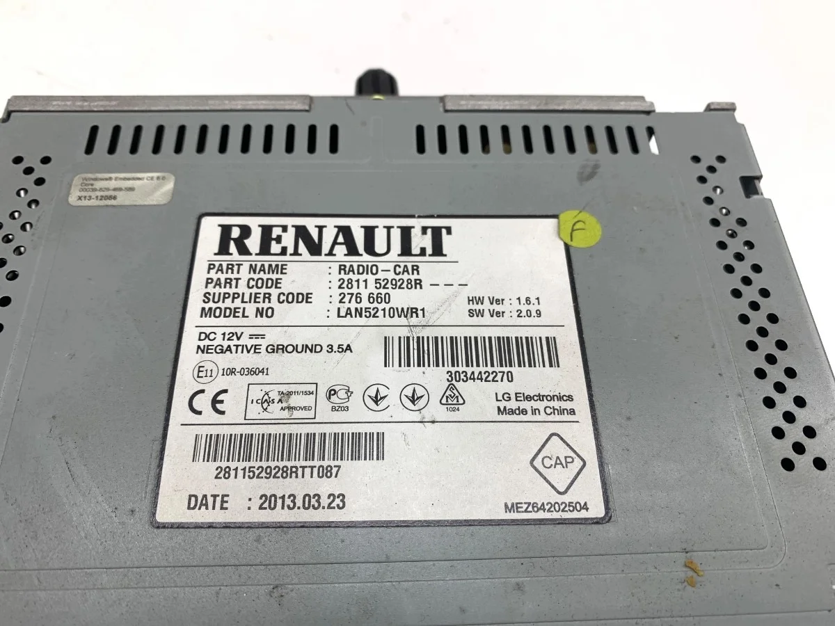 Radio Renault Clio IV 281152928R Multimedia image 5