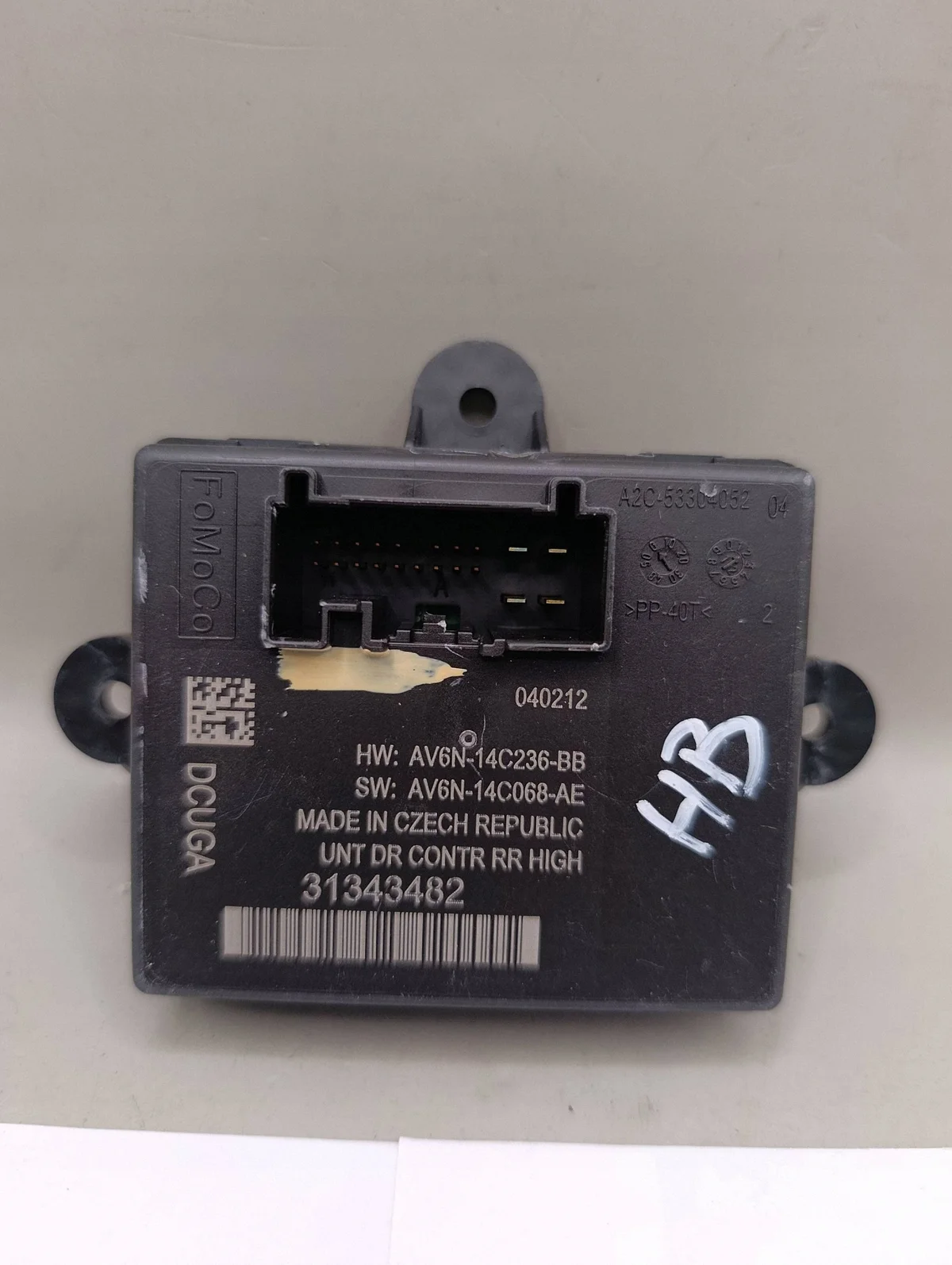 Volvo V60 Türsteuergerät 31343482