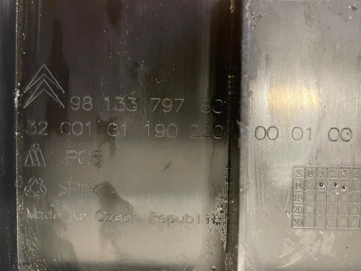 Unterfahrschutz Stoßfänger vorne CITROEN C3 III image 5