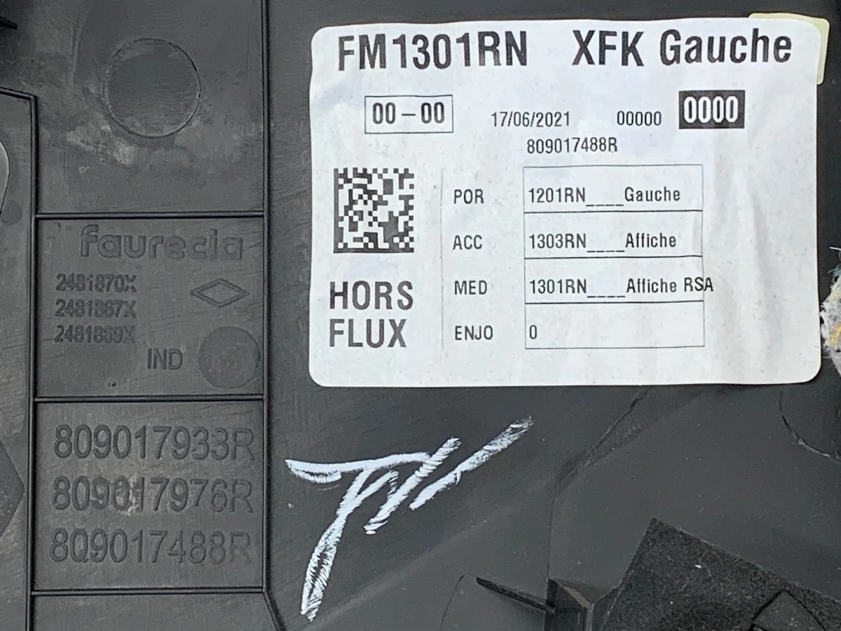 Dörrpanel Vänster Fram Renault Kangoo III image 5