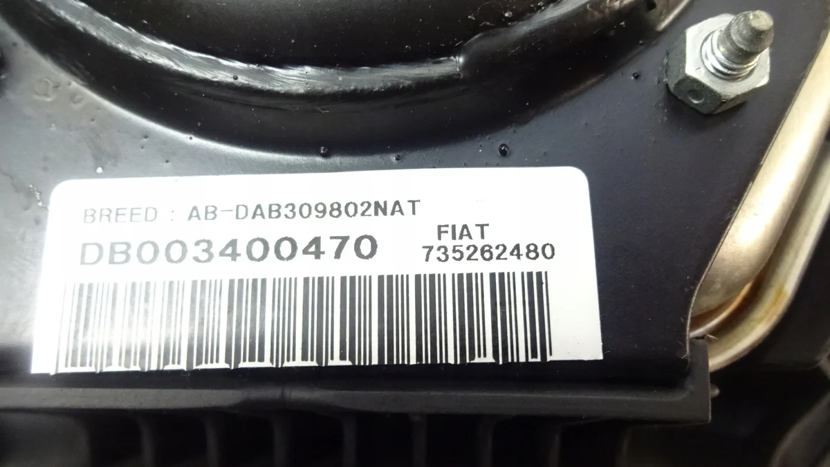 Airbag conductor Fiat Marea 735262480 image 5