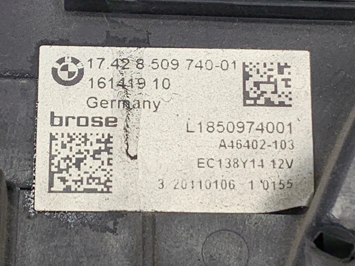 Kühlerlüfter BMW F10 2.0 163PS Gebraucht image 7
