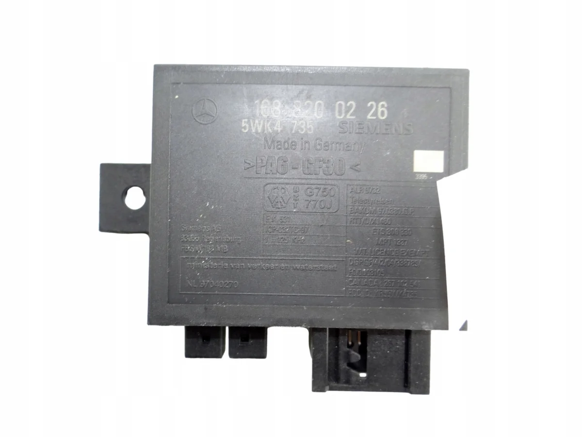 Module Immobilizer Mercedes A170 168 820 02 26