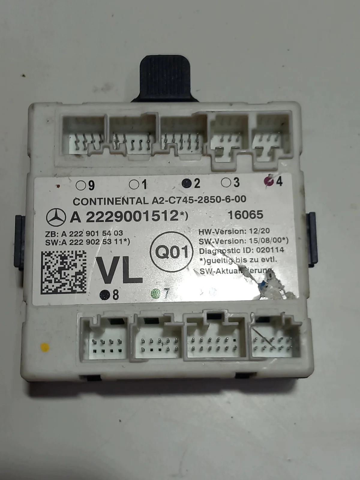 Módulo Control Puerta Mercedes A2229001512