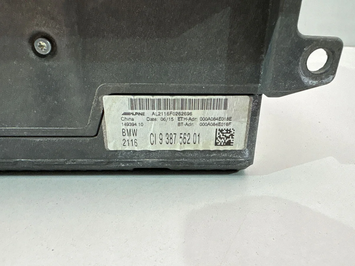 BMW X5 F15 F10 Navigationseinheit Radio NBT image 5