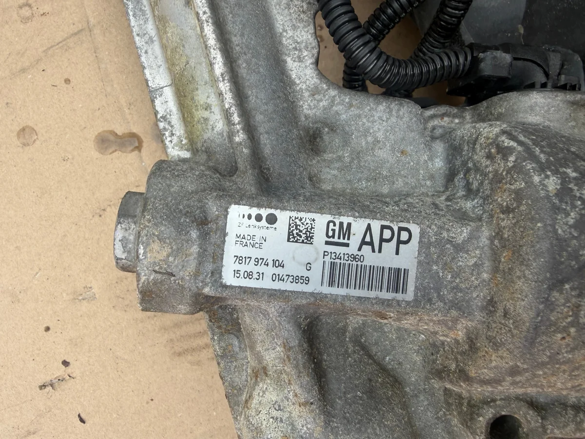 Opel Zafira C Lenkgetriebe Gebraucht image 3