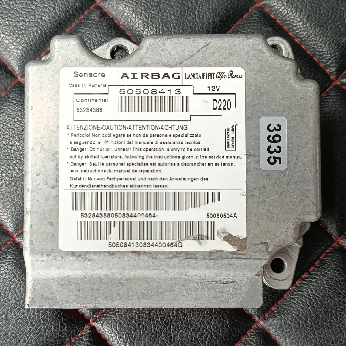 Module Airbag Alfa Romeo Mito 50508413