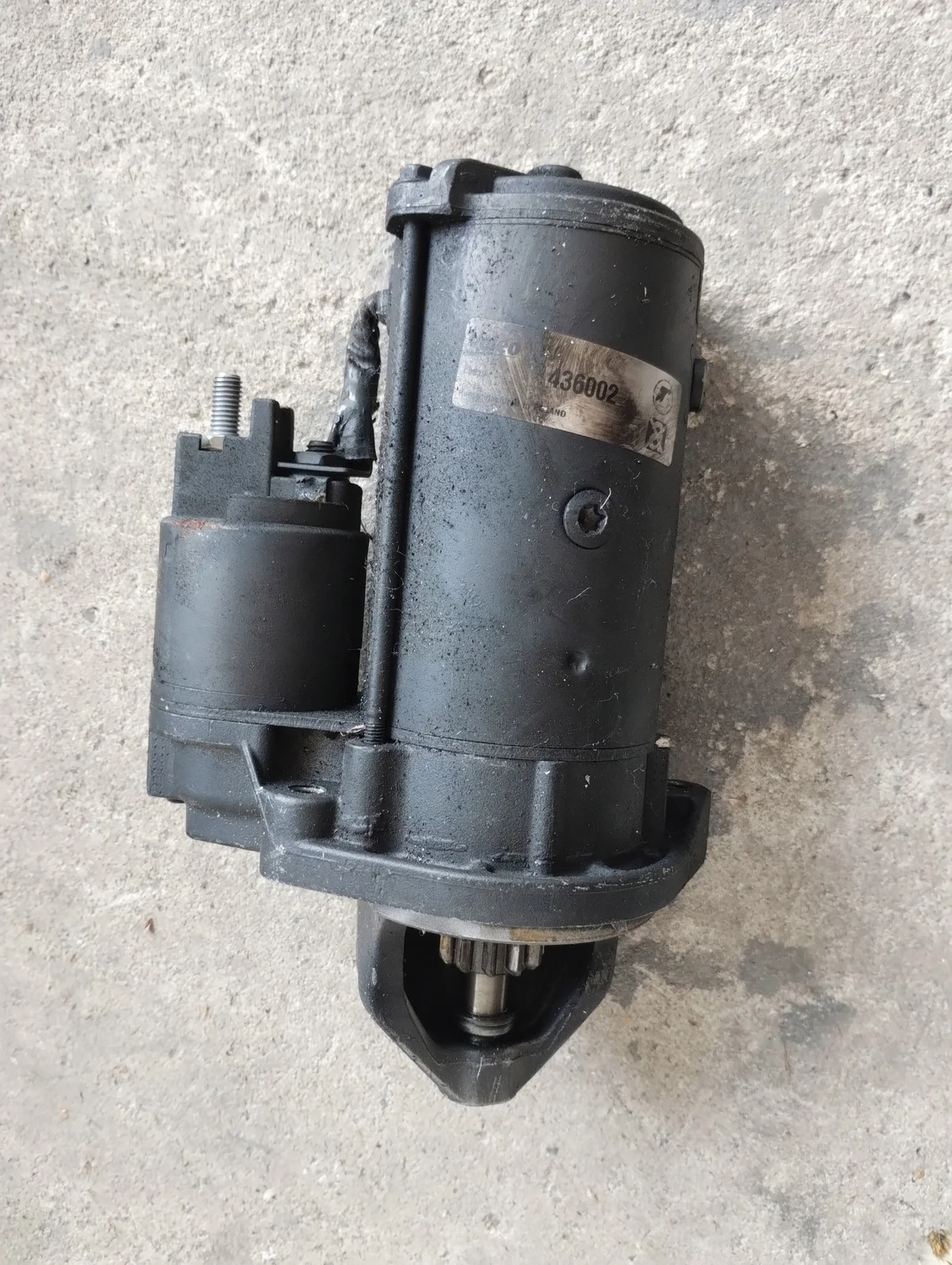 Startmotor Valeo 436002 Gebruikt image 3