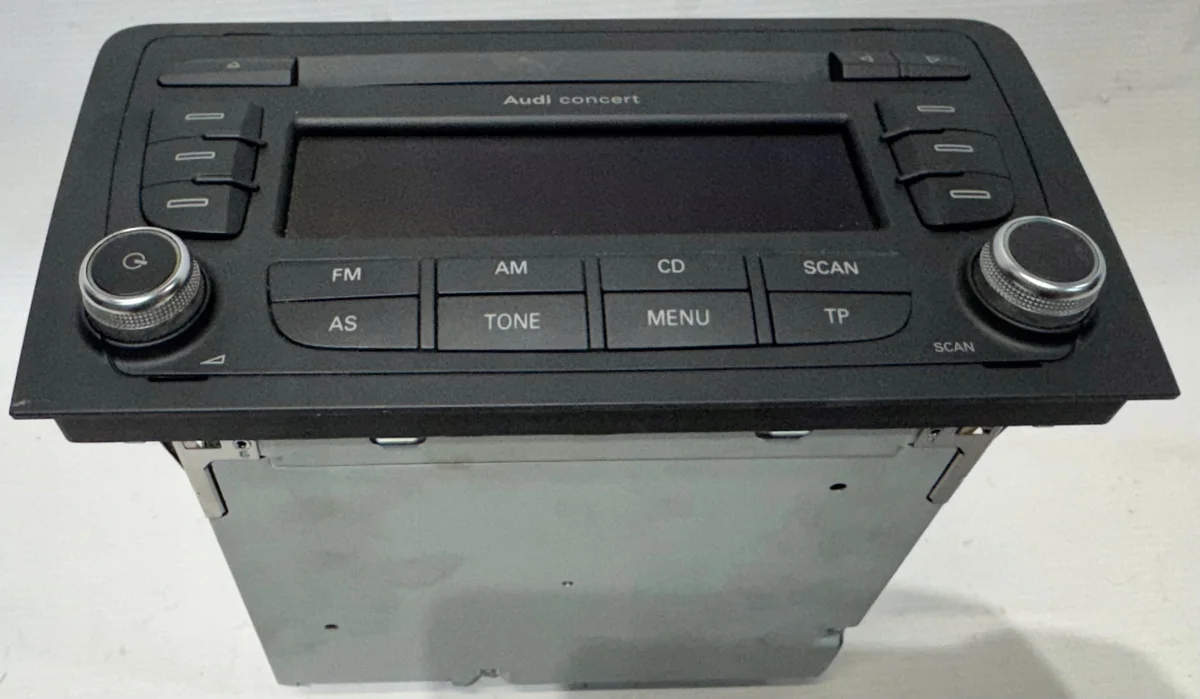 Rádio Audi Blaupunkt OE 8P0035186S Usado image 4