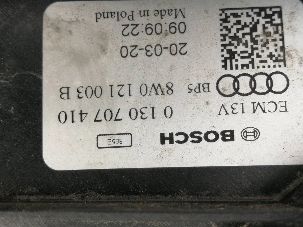 Koelvin behuizing Audi A4 B9 8W0121207B image 5