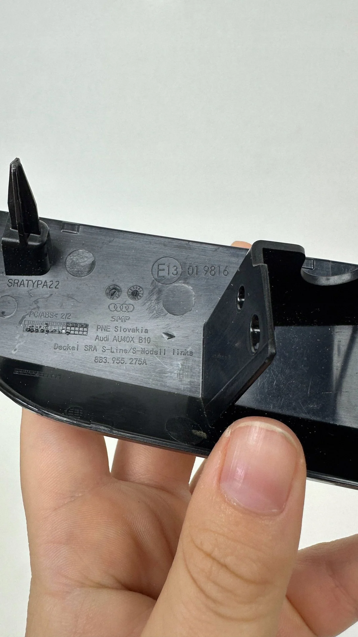 Audi A6 C9 Scheinwerfer-Waschdüsendeckel vorne links image 3