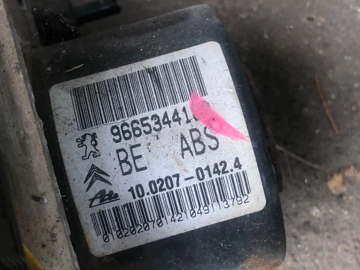 ABS Pomp Peugeot 207 Citroen 9665344180 image 3