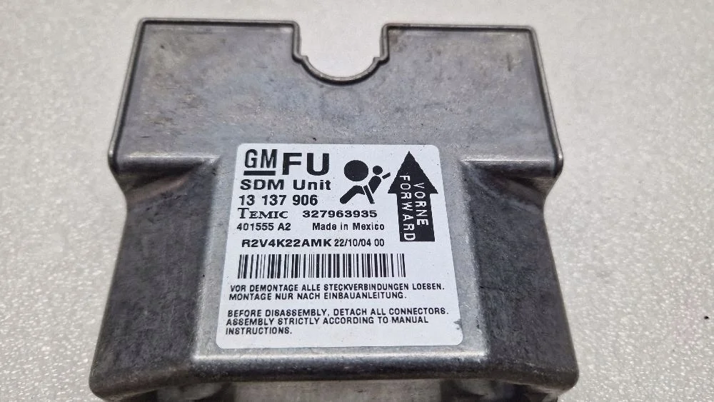 Unidade Airbag Opel Astra H 13137906 image 4
