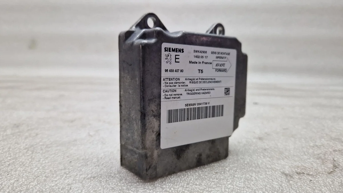Controlador Airbag Peugeot 307 5WK42908