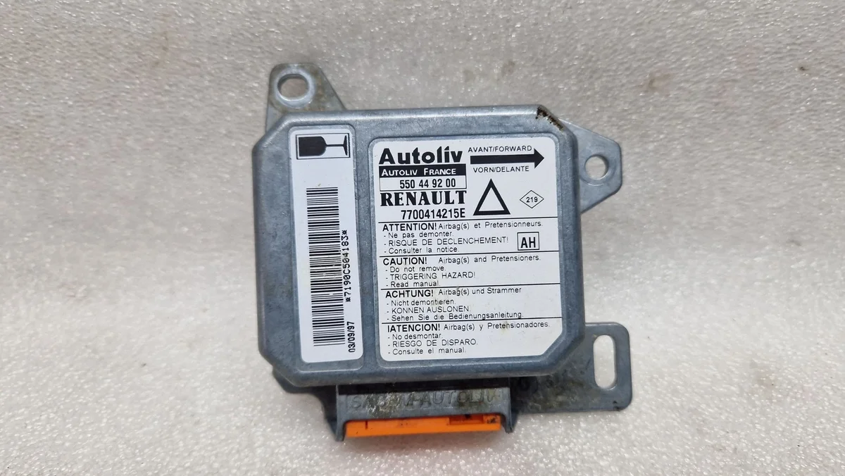 Sterownik Airbag Renault Laguna I 550449200