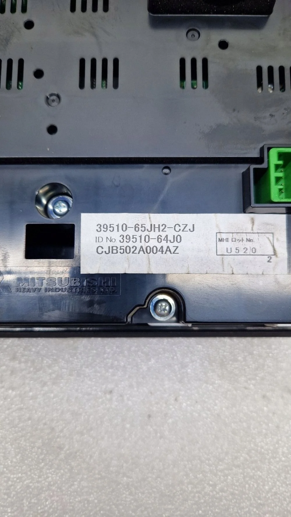 Klimapanel Suzuki Grand Vitara II 39510654J0 image 4